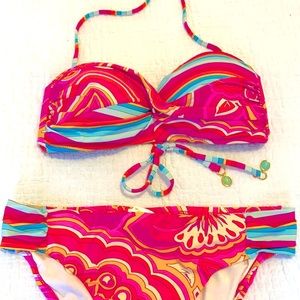 Trina Turk multi colored bikini